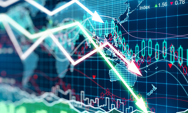 stock market charts