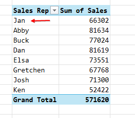 Filling Quarters in Excel Figure 4