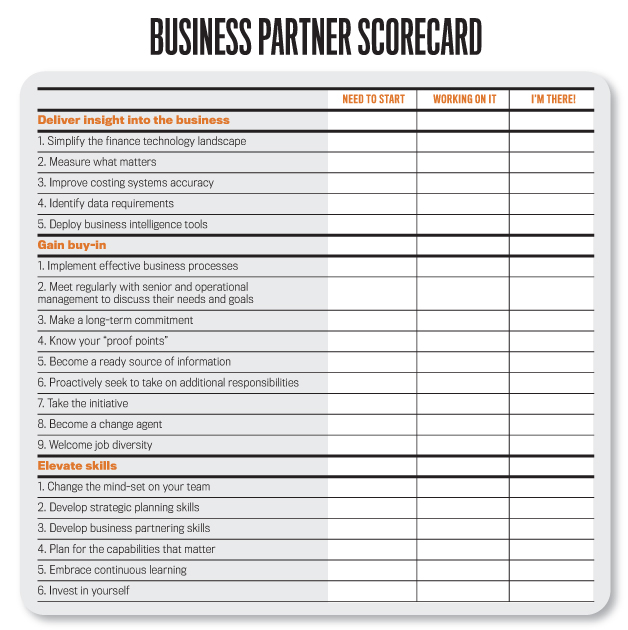 How Controllers Become Business Partners | IMA